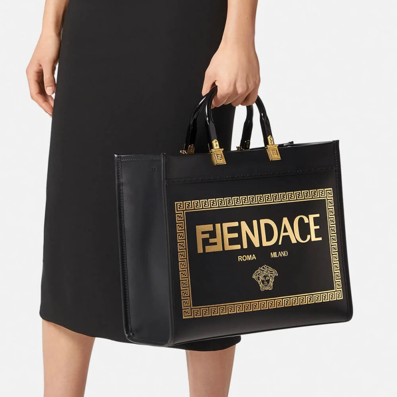 Fendace Logo Sunshine Tote Bag 1006687