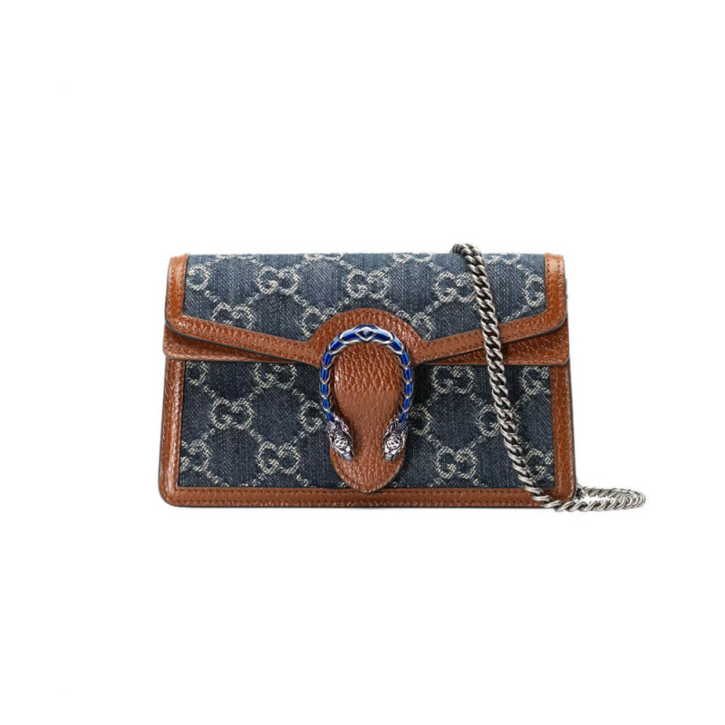 Gucci Dionysus Super Mini Bag 476432 in Denim