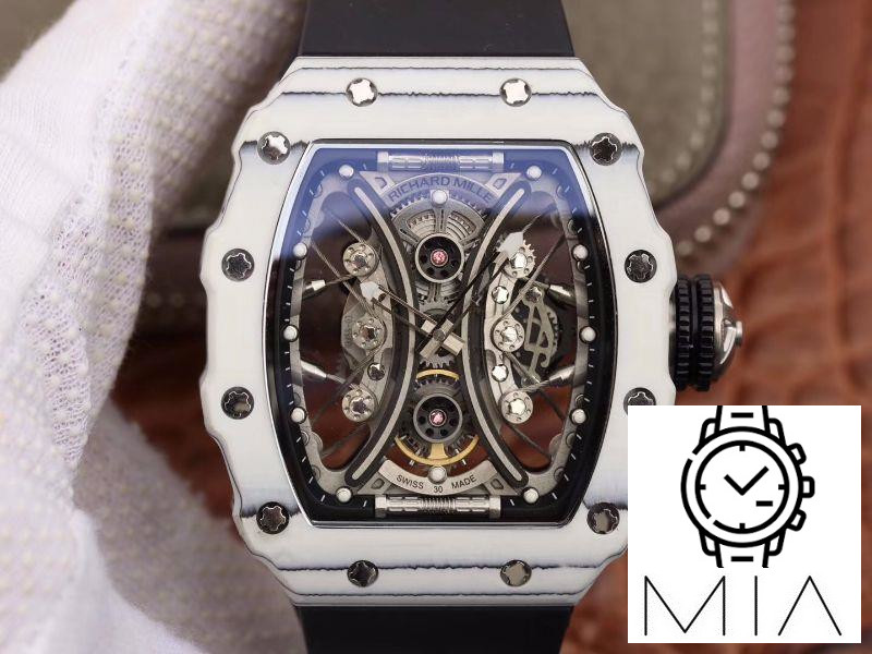 Richard Mille RM53-01 White Ceramic Case Skeleton Dial