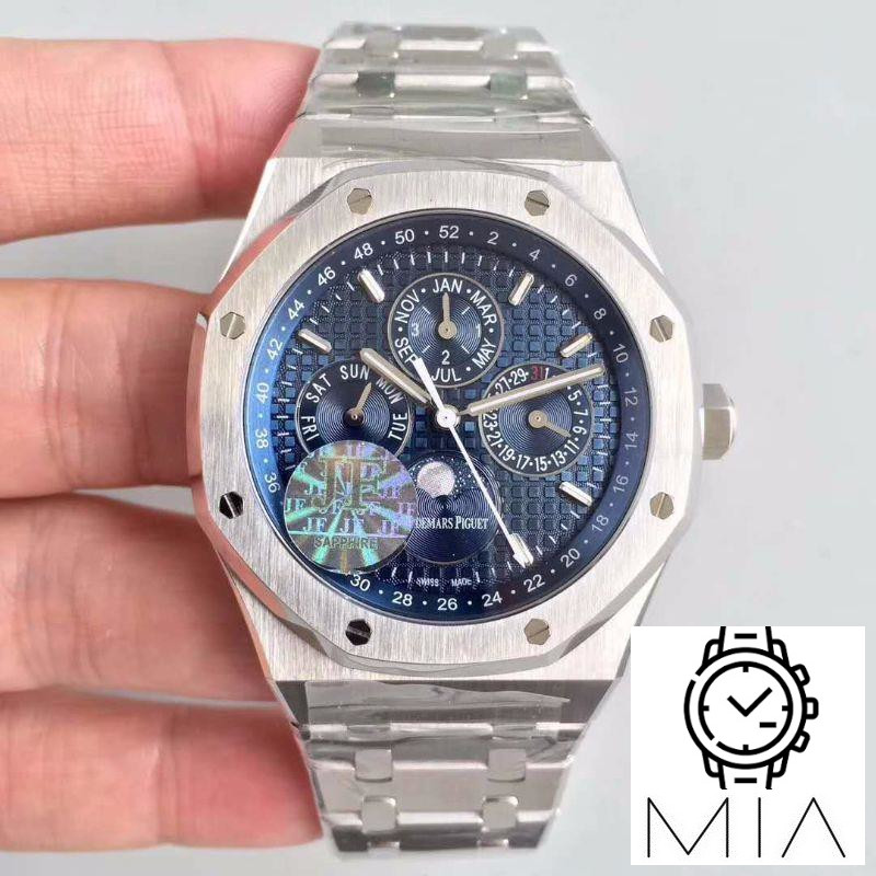Audemars Piguet Royal Oak Perpetual Calendar 26574ST.OO.1220ST.02 JF Factory Blue Dial