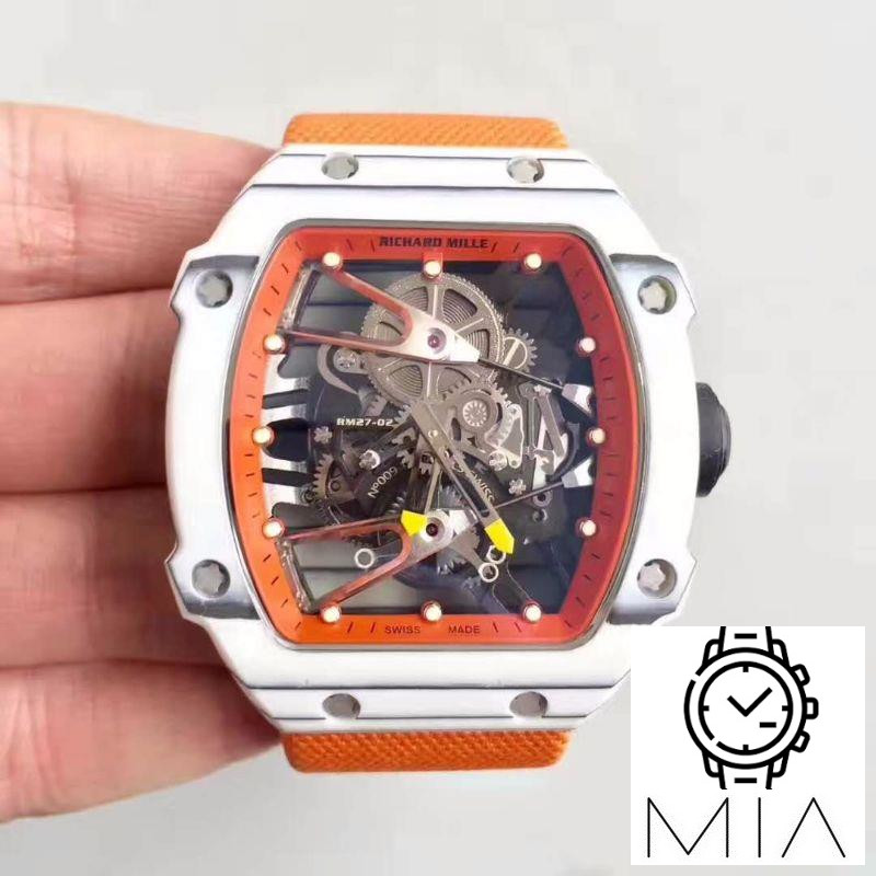 Richard Mille RM27-02 Forged Carbon Black and Skeleton Dial