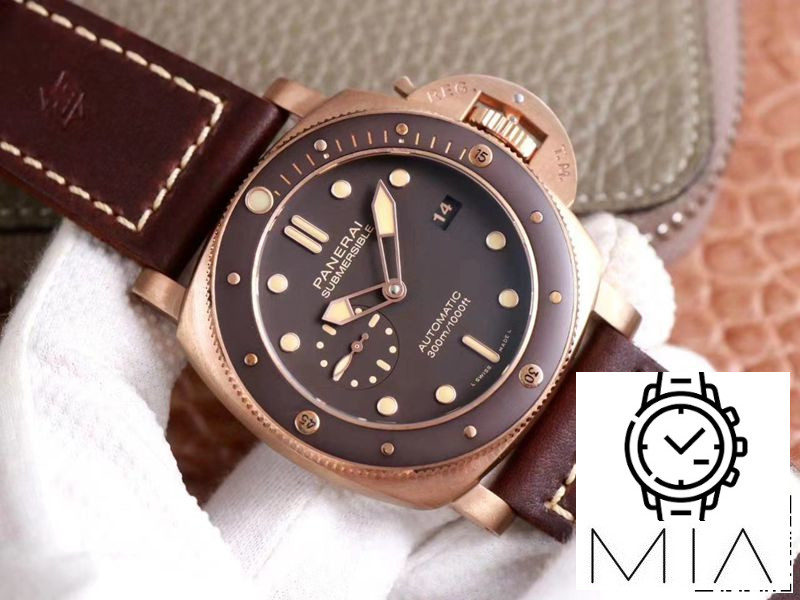 Panerai Submersible PAM00968 King of Bronze VS Factory Brown Dial