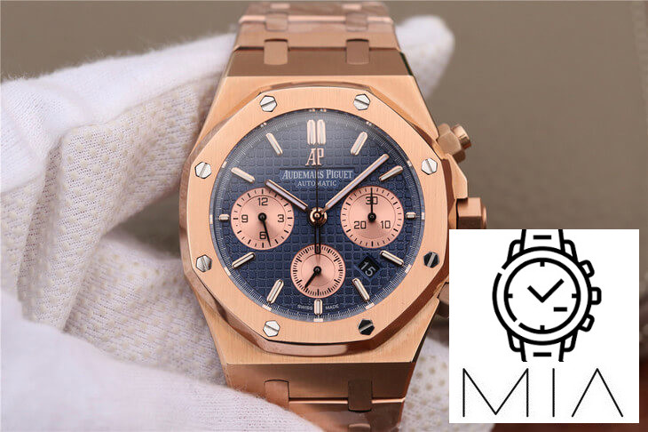 Audemars Piguet Royal Oak Chronograph 26331OR.OO.1220OR.01 OM Factory Blue Strap