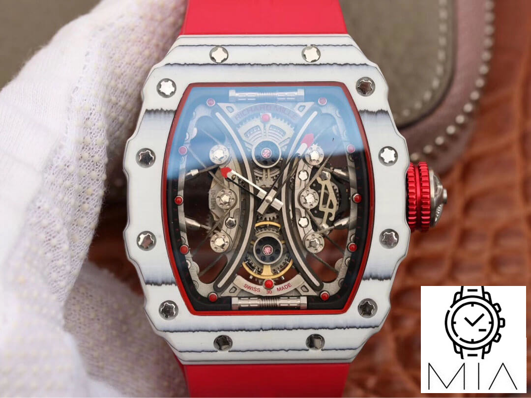Richard Mille RM53-01 KV Factory Rubber Strap