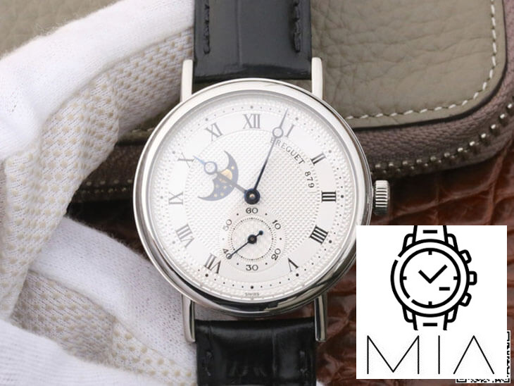 Breguet Classique Moonphase 4396 Stainless Steel Strap