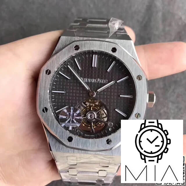 Audemars Piguet Royal Oak Tourbillon 26510PT.OO.1220PT.01 JF Factory Black Dial