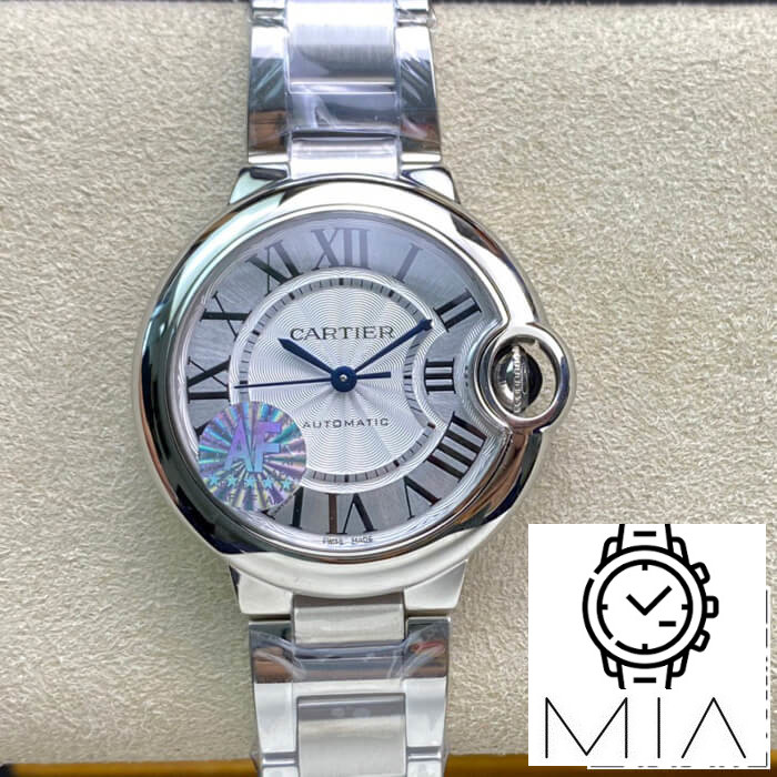 Ballon Bleu De Cartier W6920071 33MM AF Factory Silver Strap