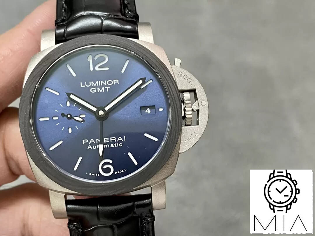 Panerai Luminor PAM01279 VS Factory Black Leather Strap