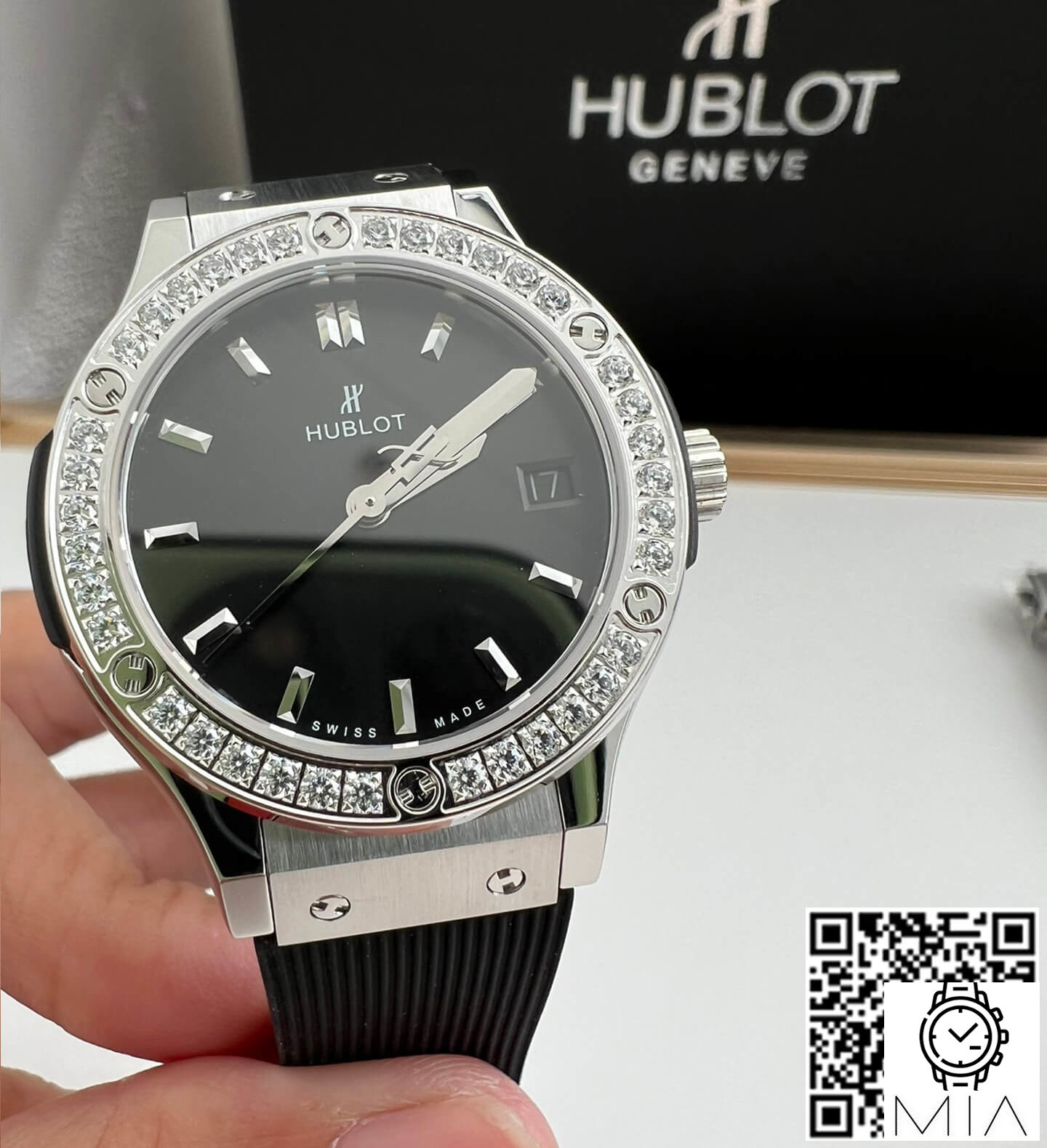 Hublot Classic Fusion 33MM Quartz Movement HB Factory Black Strap