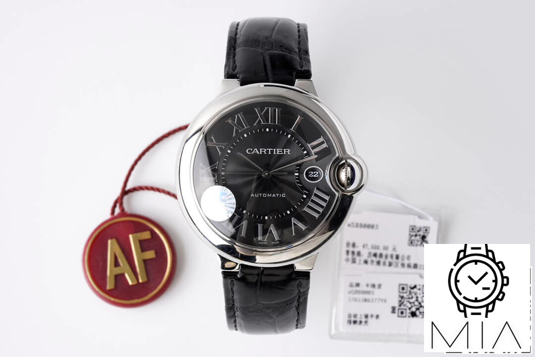 Ballon Bleu De Cartier WSBB0003 42MM AF Factory Leather Strap