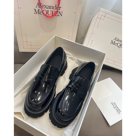 Alexander McQueen 5.5cm heel high loafers 0