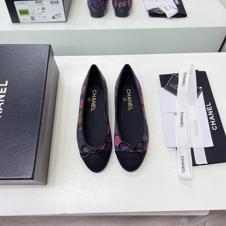 Chanel Ballet shoes flat shoes soft sheepskin