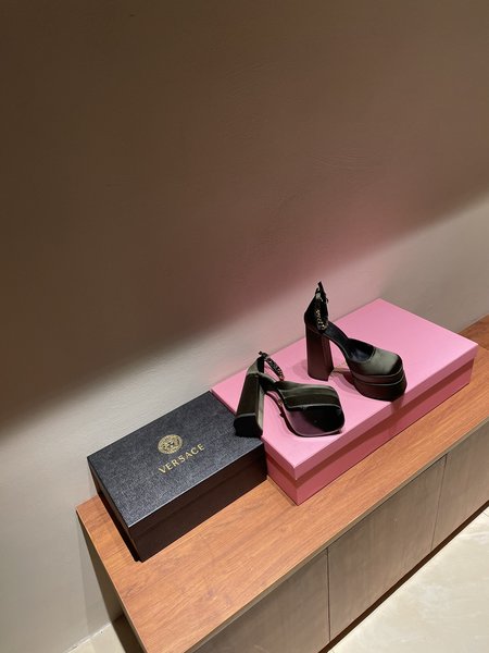 Versace artistic high heels