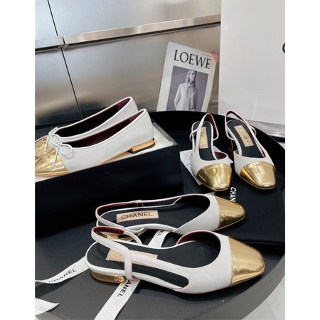 Chanel classic sandals in sheepskin