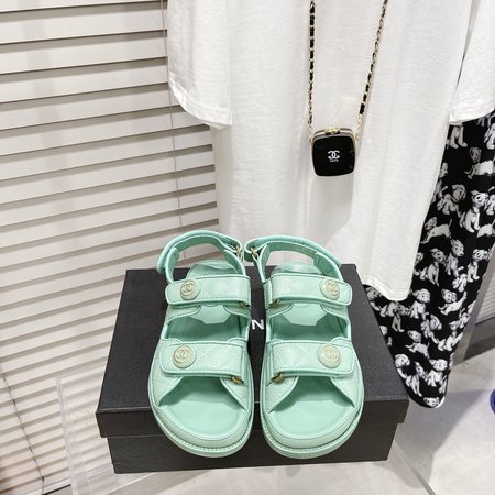 Chanel Velcro Sandals