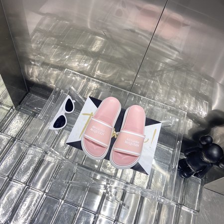 Alexander McQueen Color Block Beach Slides