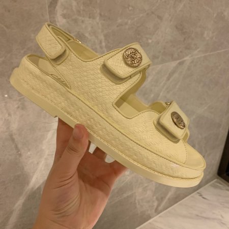 Chanel beach sandals