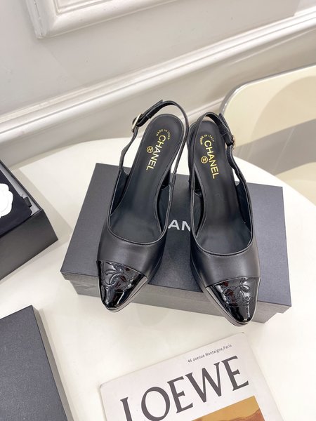 Chanel waterproof high heel sandals