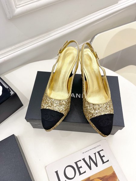Chanel waterproof high heel sandals