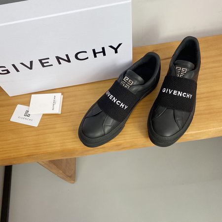 Givenchy Joint Josh Smith small white shoes grained calfskin material