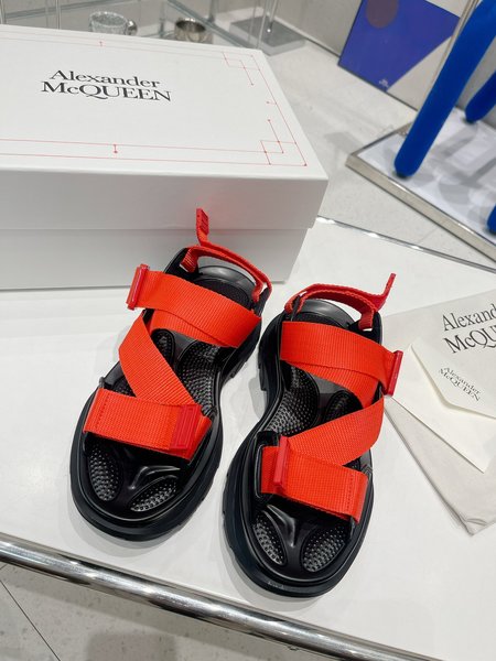 Alexander McQueen Platform Beach Sandals
