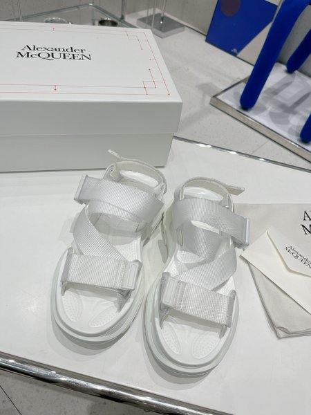 Alexander McQueen Platform Beach Sandals