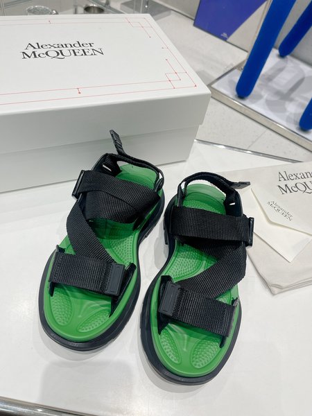 Alexander McQueen Platform Beach Sandals