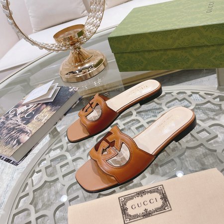 Gucci GG cutout slides
