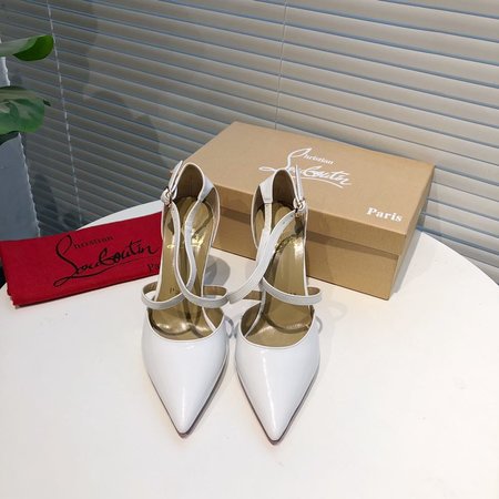 Christian Louboutine Patent leather high heel red shoes