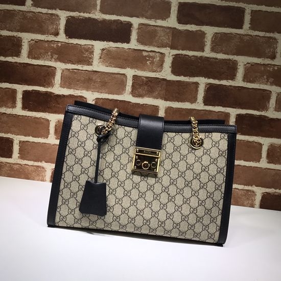 Gucci Coffee Black Tote Bag 479197