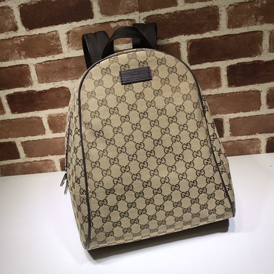 Gucci Coffee Fabric Large Tote Bag 449906