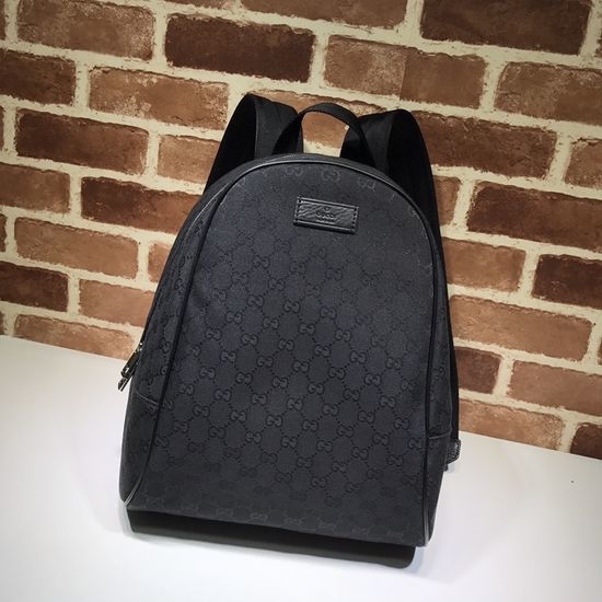 Gucci Black Fabric Large Tote Bag 449906