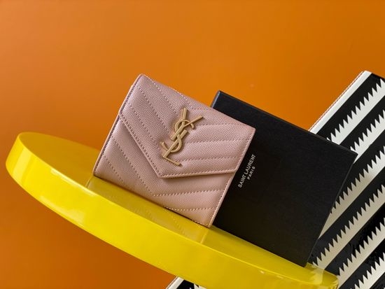 Yves Saint Laurent YSL MONOGRAM Trifold Wallet 403943