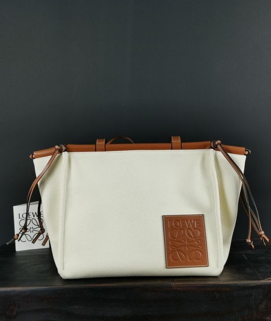 Loewe Cushion Tote Canvas Bag 3054s