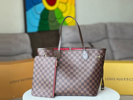 Louis Vuitton LV Neverfull Tote Shopping Bag N41358