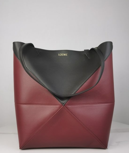Loewe Puzzle Fold Contrast Color Tote Bag 1762