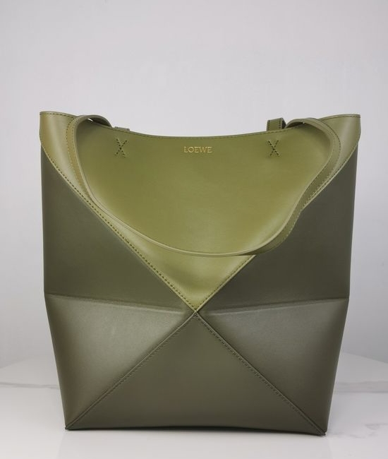Loewe Puzzle Fold Colorblock Tote Bag 1762