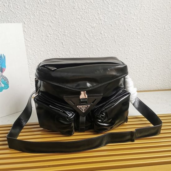 Prada Oil Wax Leather Crossbody Bag 2VD062