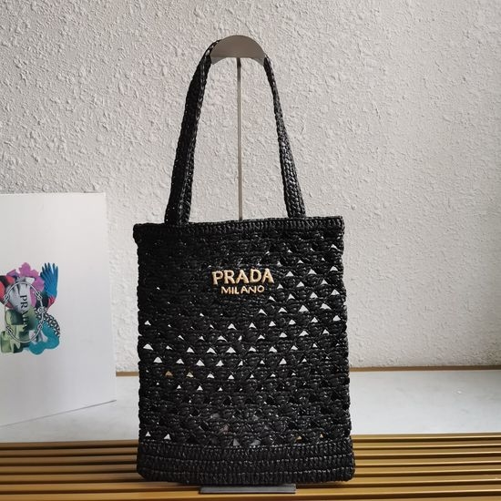 Prada Crochet Tote Bag 1BG493