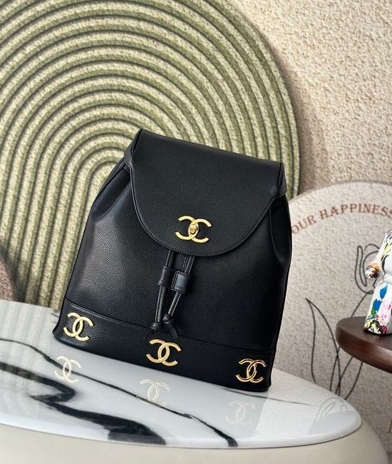 Chanel Vintage Double C Backpack A2213