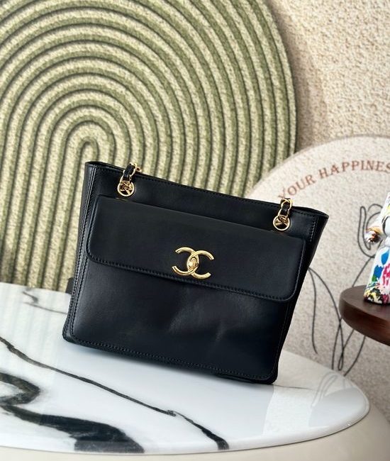 Chanel Vintage Calfskin Shopping Bag A2214