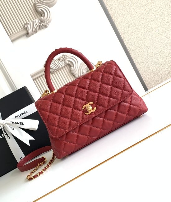 Chanel Coco Handle Flap Handbag 92990