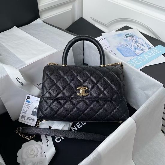 Chanel Coco Handle Lambskin Mini Flap Bag 92990