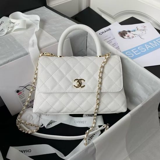 Chanel Classic Coco Handle Mini Flap Bag 92990