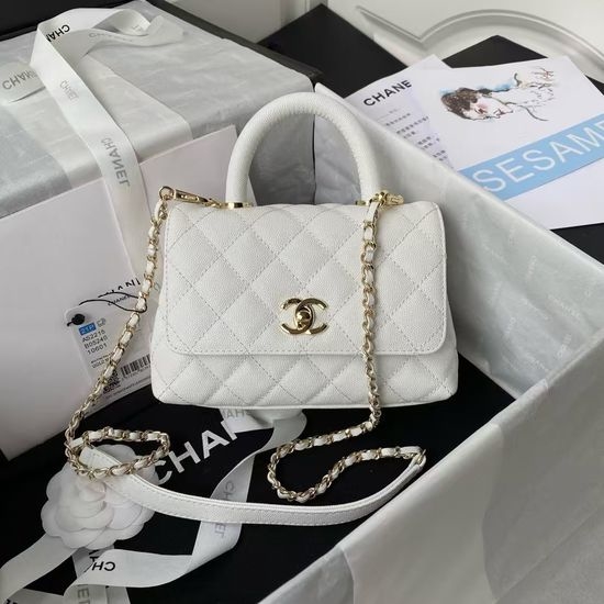 Chanel Coco Handle Mini Flap Bag 2215