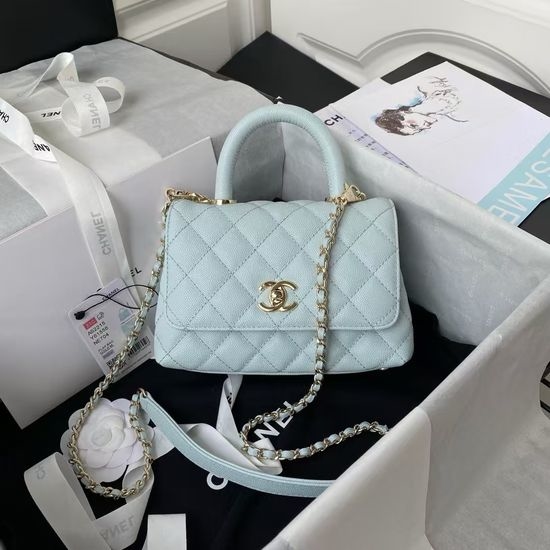 Chanel Coco Handle Mini Flap Bag 2215