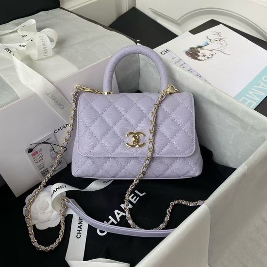 Chanel Coco Handle Mini Flap Bag 2215