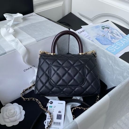 Chanel Coco Handle Mini Flap Bag 2215