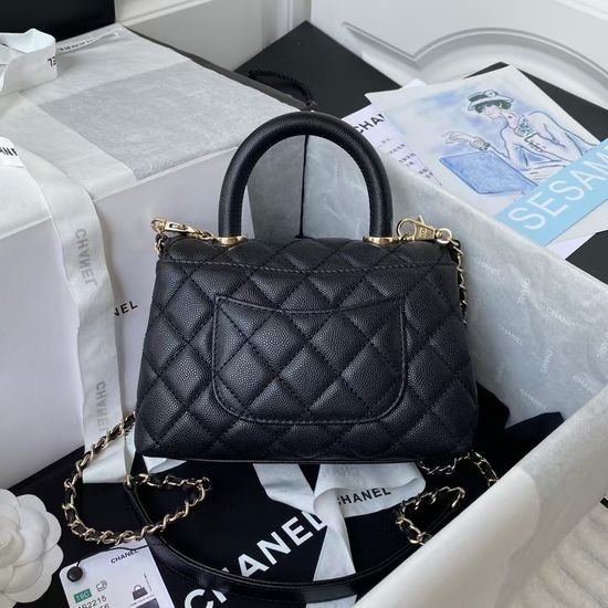 Chanel Coco Handle Mini Flap Bag 2215