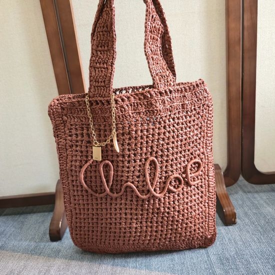 Chloe SUMMER BANANA Woven Bag 6085
